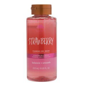TREE HUT Strawberry 18oz Strawberry Foaming Gel Wash